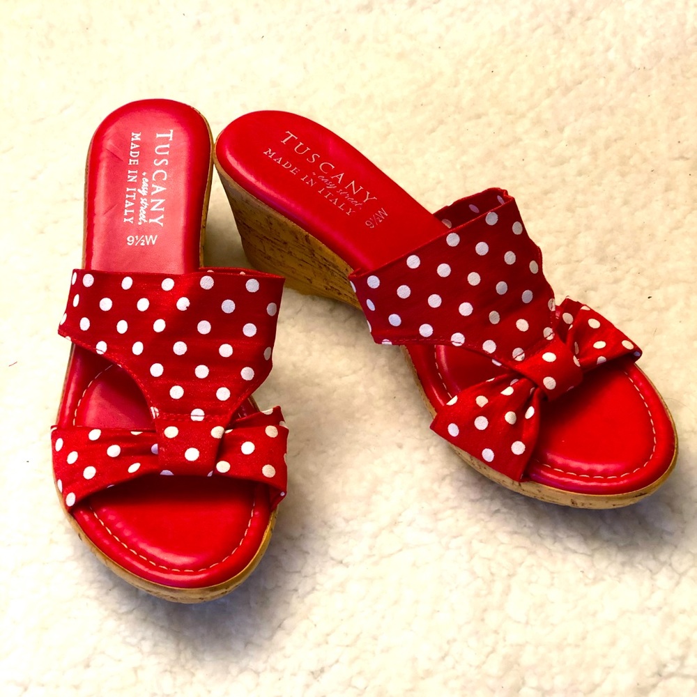 TUSCANY Made in Italy Platform Sandals 9.5W